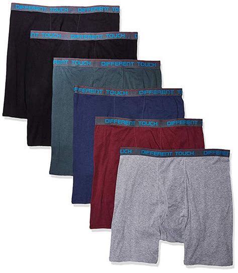 Big Mens Performance Cotton Long Leg Boxer Briefs 2xl 3 Pack