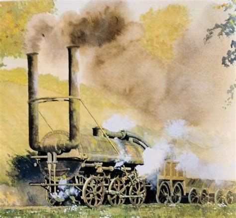 Pin By Paul J On Steam Locomotive Train Railroad Art Train Art