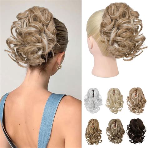 Amazon Reecho Short Ponytail Extension Classic Loose Curly