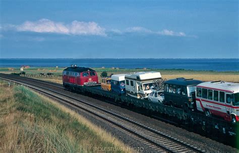 Autozug Leaving Sylt Island In Summer Rolf Stumpf Flickr