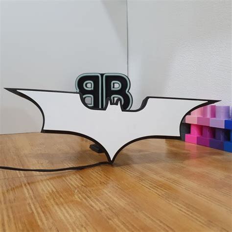 Télécharger fichier STL Lampe Batman pour ender3 Design imprimable en