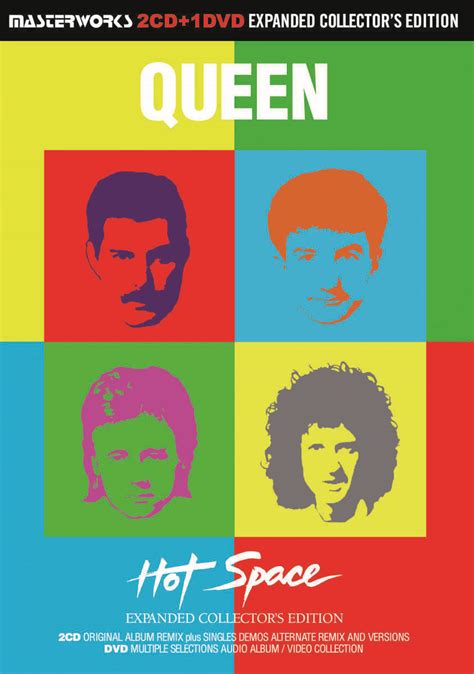 Hot Space 2cd DVD Masterworks 2020