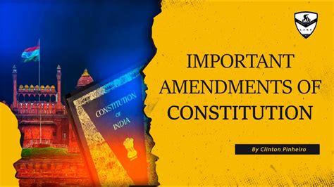 IMPORTANT AMENDMENTS OF CONSTITUTION YouTube