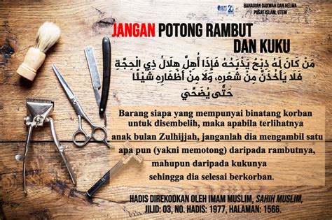 Jangan Potong Rambut Dan Kuku Perpustakaan Laman Hikmah