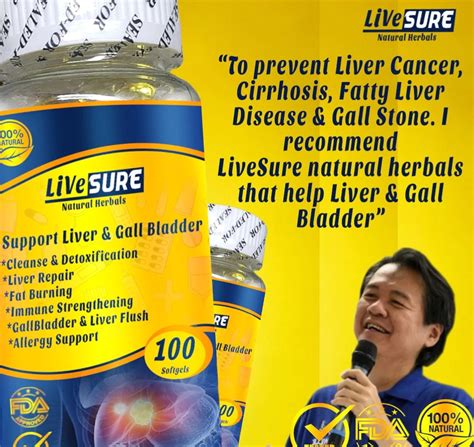 Livesure Natural Herbals Support Liver And Gall Bladder Cleanse