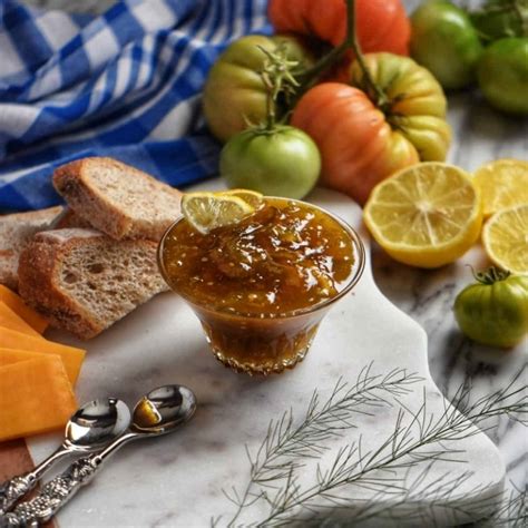 Confiture De Tomates Vertes Et Plein Dautres Recettes Et Astuces Sur