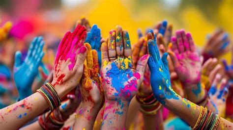 Premium Photo | Holi festival of color