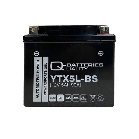 Q Batteries Ytx L Bs Gel V Ah A Motorcycle Battery Gel