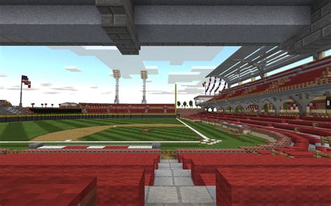 Baseball Stadium (MCPE) Minecraft Map