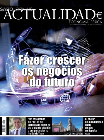 Actualidad Economia Ibérica 12 dez 2023 Jornais e Revistas SAPO