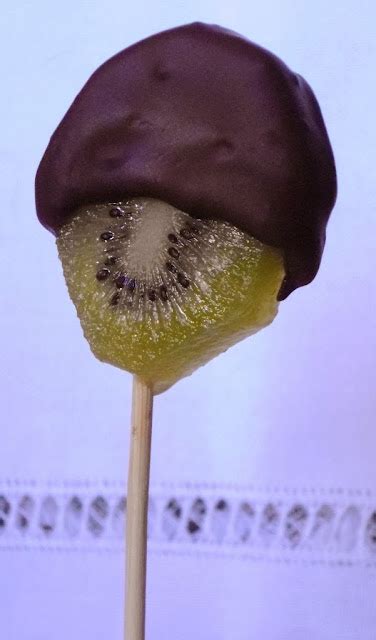 Cocinamos O Qu Piruletas De Kiwi Y Chocolate