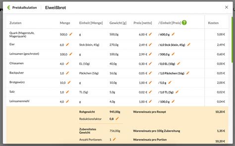 Grundpreis Berechnen Lebensmittel