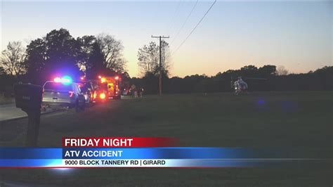 Update Victim Dies After Atv Accident In Girard Youtube