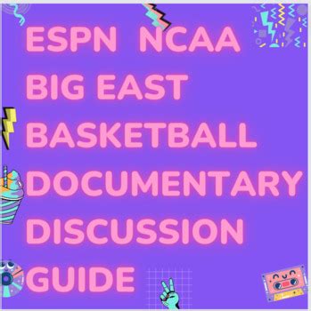 NCAA ESPN Documentary 30 for 30 Big East Basketball Launch of Cable TV