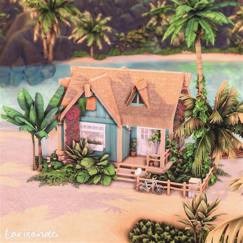 Blue Lagoon Beach Hut In Sulani The Sims Build