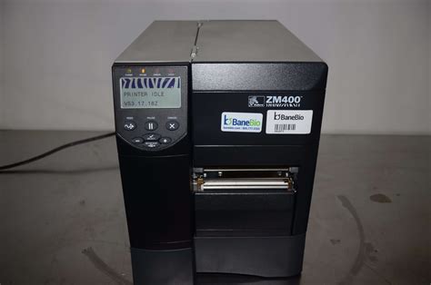 Zebra Label Printer Zm400 Banebio