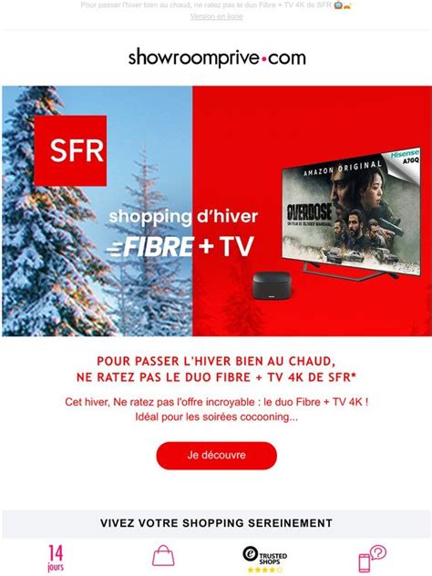 Showroomprive Voici le duo Box TV 4K à ne pas manquer cet hiver chez