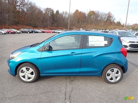 Caribbean Blue Metallic Chevrolet Spark Ls Exterior Photo