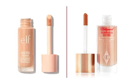 Elf Halo Glow Liquid Filter A Dupe For Charlotte Tilbury Off