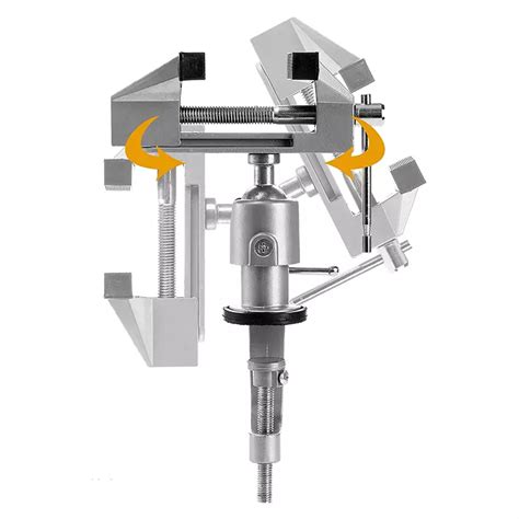 Buy Kravetto 3 Inch Universal Tabletop Clamp Vice Tilts Rotate 360