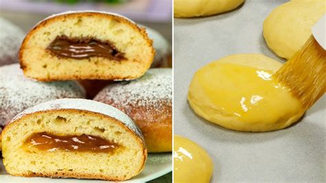 Bolinhos fofos feitos no forno um recheio delicioso Você não vai