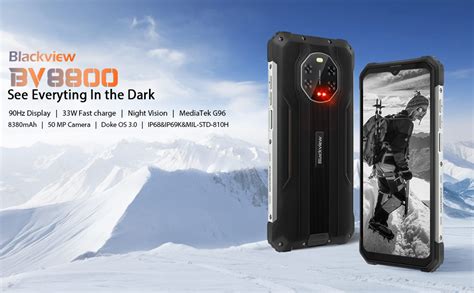 Blackview Rugged Phone Bv Mp Mp Night Vision Mah