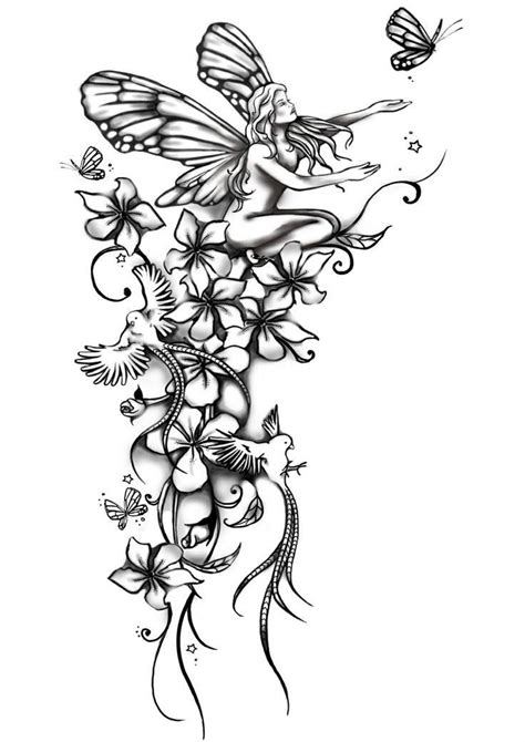 Pin By Miranda Batt On Coloring Pages Fairy Tattoo Fairy Tattoo