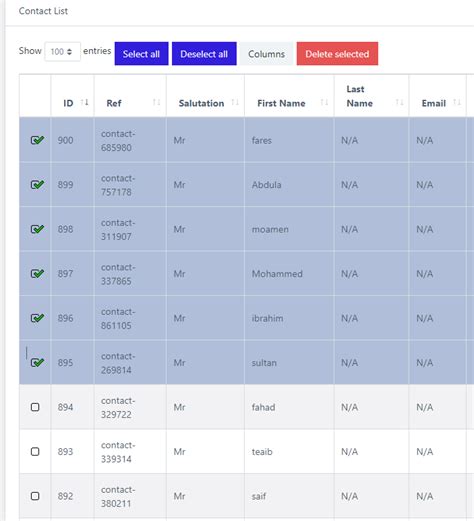 Php Laravel How Can I Update Multiple Rows In One Time Stack