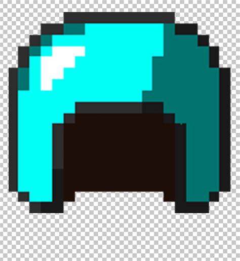 Minecraft Diamond Helmet Png Image