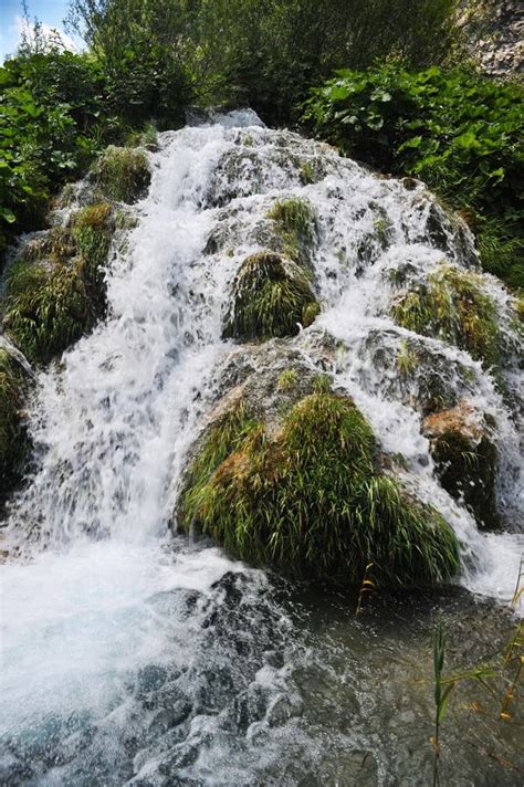 Breathtaking Waterfalls Panorama In Plitvice Lakes National Park Croatia Europe Majestic View