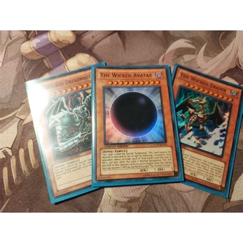 Set thẻ bài Yu Gi Oh chính hãng Set tam tà thần Wicked God Super