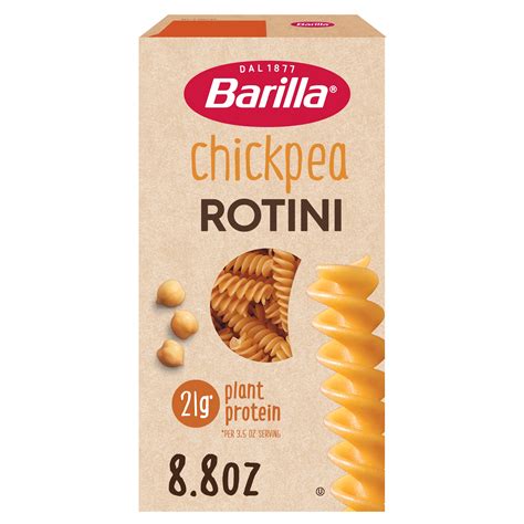 Barilla 12g Protein Chickpea Rotini Pasta Shop Pasta At H E B