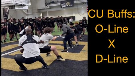 😎cu Buffs O Line X D Line😎 Youtube