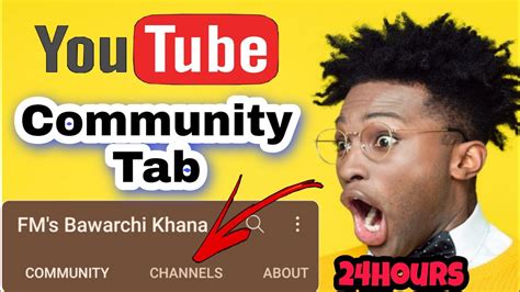 How To Enable Community Tab How To Get Community Tab On Youtube Community Tab Kaise Enable Kare