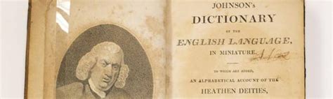 My Favourite Book Samuel Johnsons Dictionary Of The English Language