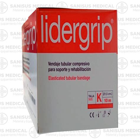 Vendaje Tubular Lidergrip Compresivo Para Soporte Y Rehabilitaci N K