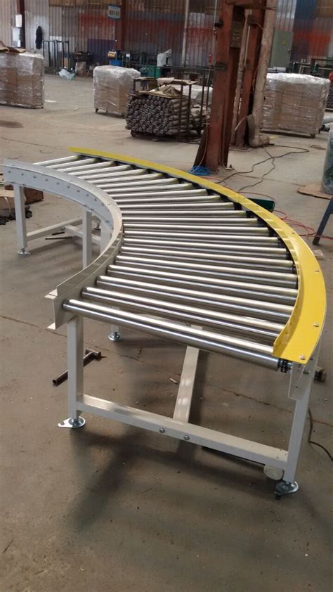 Degree Gravity Curved Roller Conveyor Roller Conveyor And Conveyor