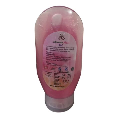 Yugen Life Aloe Vera Rose Gel For Cosmetic Packaging Size 100g At