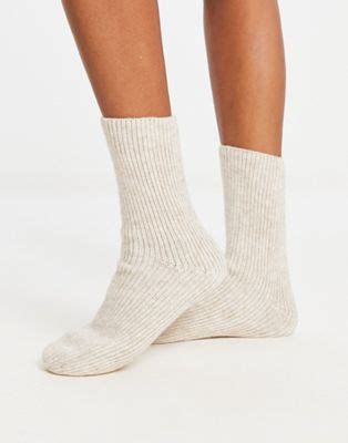 Calcetines De Estar Por Casa Color Avena Jaspeado De ASOS DESIGN ASOS