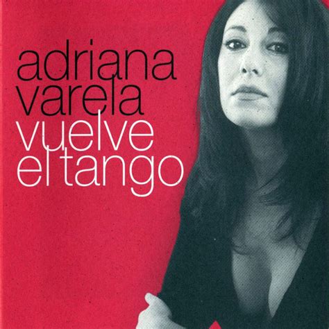 Car Tula Frontal De Adriana Varela Vuelve El Tango Portada