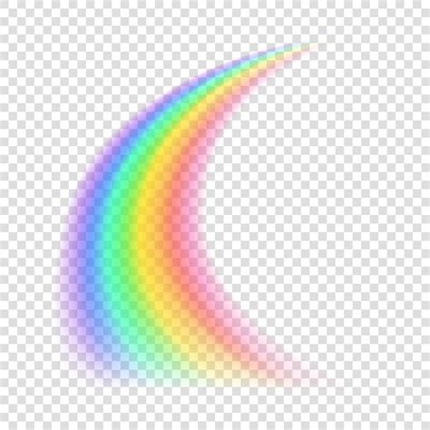 Arco Iris Transparente Ilustraci N Vectorial Vector Premium