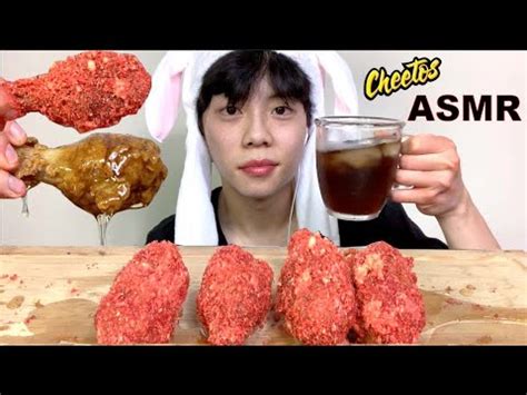 ASMR HONEY HOT CHEETOS FRIED CHICKEN MUKBANG 먹방 COOKING EATING SOUNDS eatingwdaniel YouTube