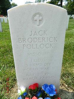 Jack Broderick Pollock M Morial Find A Grave