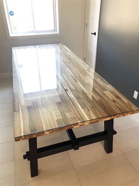 Galerie Photos De Dessus De Table En Verre Vitrerie Des Experts