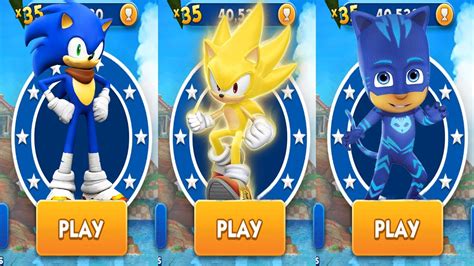 Subway Surfers Sonic Boom Vs Sonic Dash Super Sonic Tag With Ryan Pj