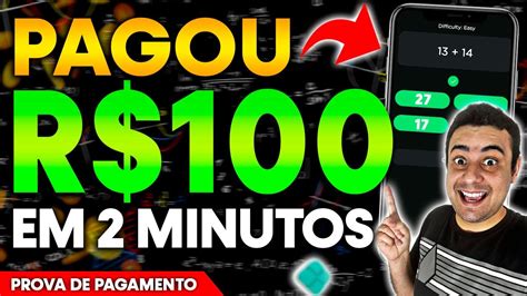 PAGOU R 100 EM 2 MINUTOS APENAS ASSISTINDO VIDEOS APP Para GANHAR