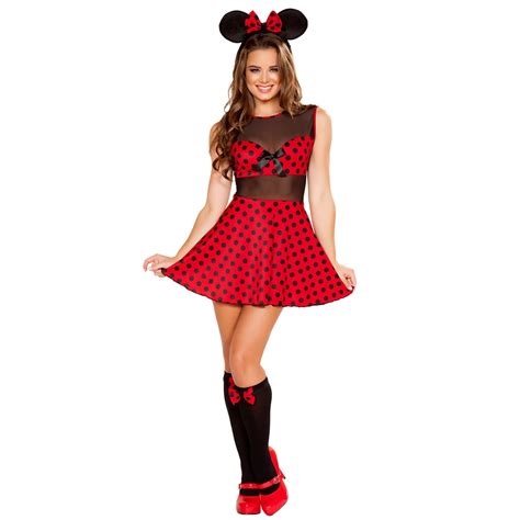 Cute Miss Mouse Costume - Walmart.com