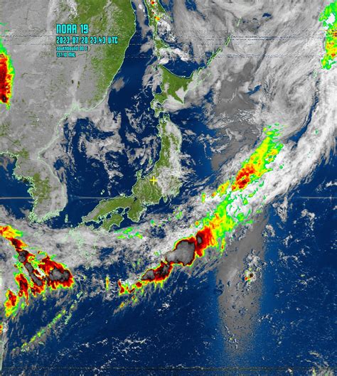 Noaa19 07202343 四国と北陸が梅雨明け Bcldxing 鉄道 写真 音楽 趣味悠々