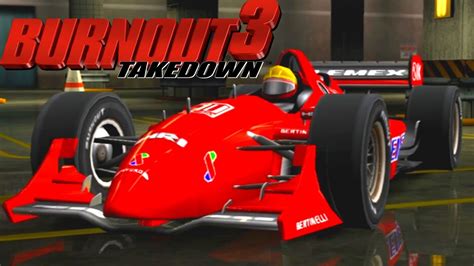 BURNOUT 3 TAKEDOWN O MEU REECONTRO O CARRO DE F1 RAGE 10