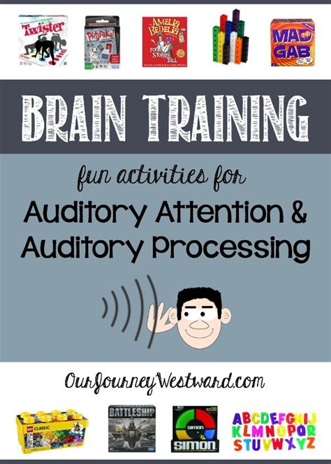 Brain Training Activities For Auditory Attention Our Journey Westward